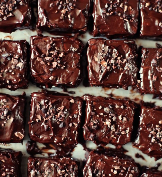 Chocolate Covered Espresso Brownies