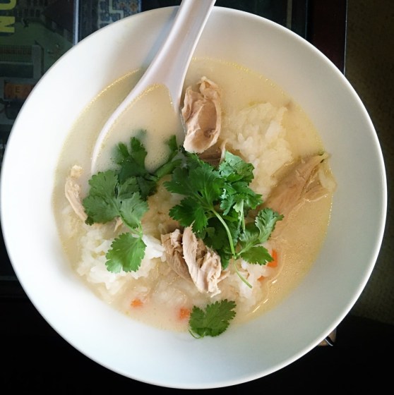 Chinese Chicken and Rice Soup